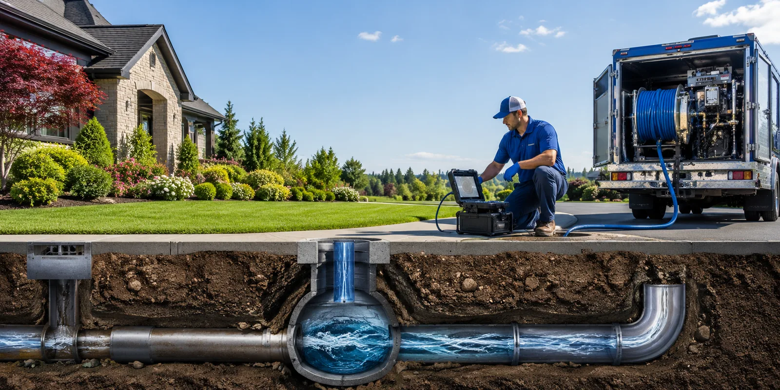 Drainage restoration information for Tram, KY